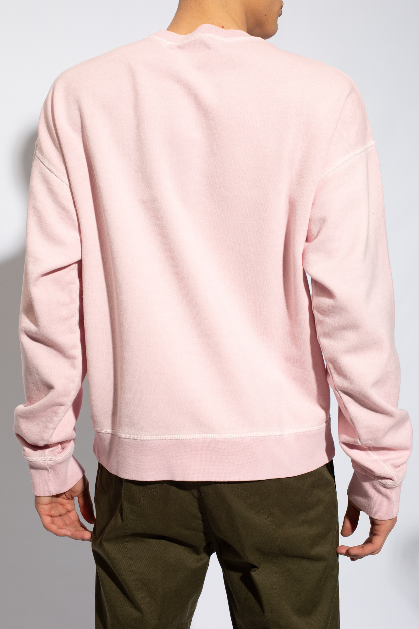 Pink Sweatshirt with logo Dsquared2 - SchaferandweinerShops